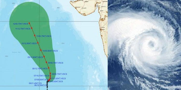 അറബിക്കടലിൽ ചുഴലിക്കാറ്റ് രൂപപ്പെട്ടു; സംസ്ഥാനത്ത് വ്യാപക മഴയ്ക്ക് സാധ്യത