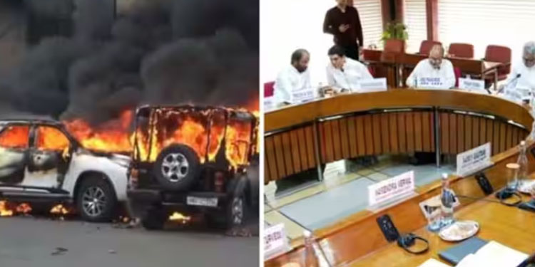 മണിപ്പൂരിന്റെ വേദന രാജ്യത്തിന്റെ വേദനയാണ്, മുഖ്യമന്ത്രിയെ മാറ്റണം; സർവകക്ഷി യോഗത്തിൽ പ്രതിപക്ഷം