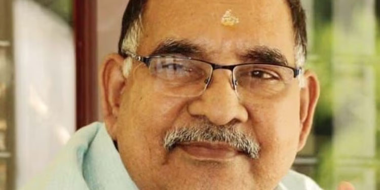 ബ്രാഹ്മിൻസ് സ്ഥാപകൻ വി.വിഷ്ണു നമ്പൂതിരി അന്തരിച്ചു