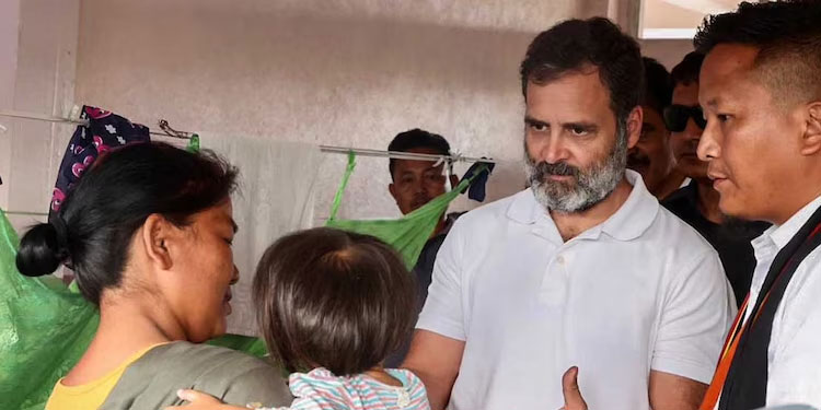 ഹൃദയഭേദകം; മണിപ്പുരിൽ സഹായിക്കണമെന്ന നിലവിളി: രാഹുൽ ഗാന്ധി