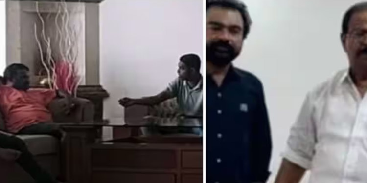 സുധാകരന്‍റെ പേര് പറയാതിരിക്കാൻ ഇടനിലക്കാരൻ കരാ‍ര്‍ ജോലി വാഗ്ദാനം ചെയ്തു ; പരാതിക്കാ‍‍ർ