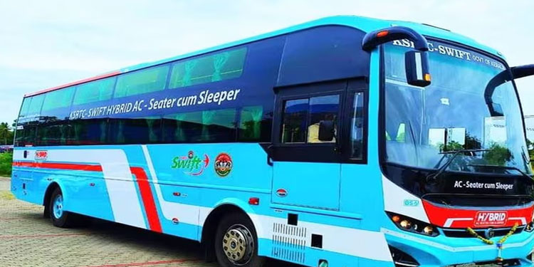 കെഎസ്ആർടിസി സ്വിഫ്‌റ്റിന്റെ സീറ്റർ കം സ്ലീപ്പർ സർവീസ് ആഗസ്റ്റ് 17 മുതൽ