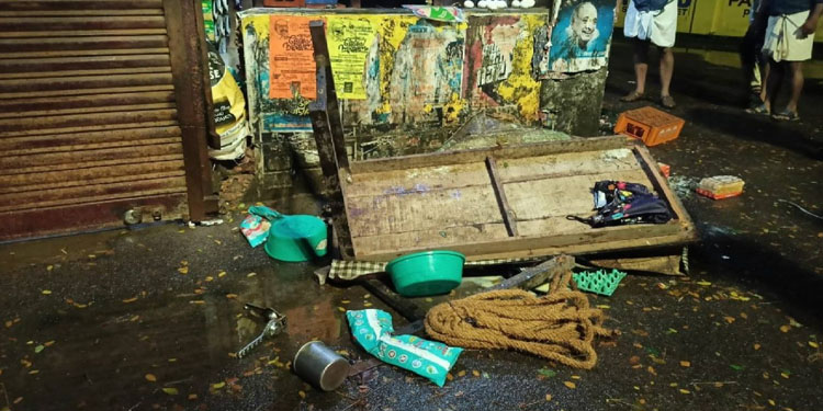 ലഹരി വിൽപ്പന ; കണ്ണൂരില്‍ കട നാട്ടുകാര്‍ അടിച്ചു തകർത്തു