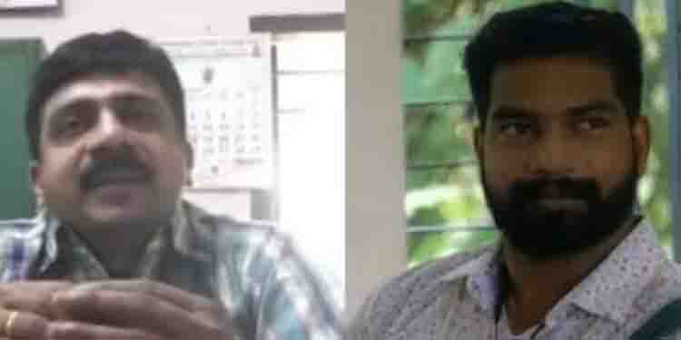 കാട്ടാക്കട ആൾമാറാട്ട കേസ്; പ്രതികളായ മുൻ എസ്എഫ്ഐ നേതാവ് വിശാഖും മുൻ പ്രിൻസിപ്പൽ ഷൈജുവും കീഴടങ്ങി