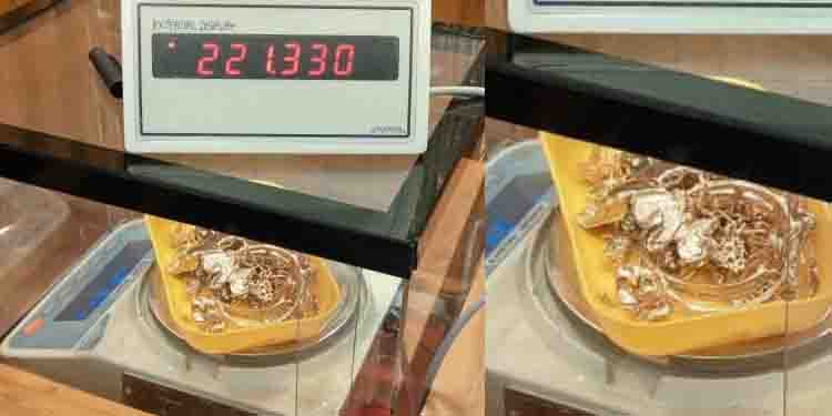 കണ്ണൂർ വിമാനത്താവളത്തിൽ സ്വർണവേട്ട