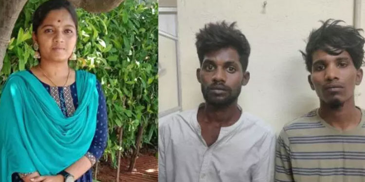 മൊബൈൽ ഫോൺ കവർച്ച തടയുന്നതിനിടെ ട്രെയിനിൽനിന്ന് വീണ് പരിക്കേറ്റ യുവതി മരിച്ചു; രണ്ടുപേർ അറസ്റ്റിൽ