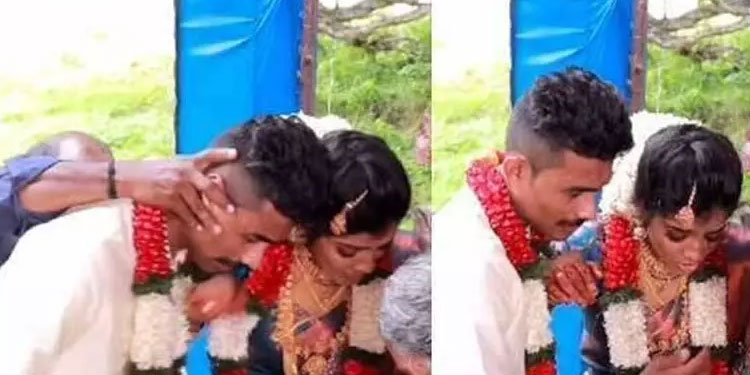 വധൂവരന്മാരുടെ തല കൂട്ടിമുട്ടിച്ച സംഭവം; കേസെടുത്ത്​ പൊലീസ്