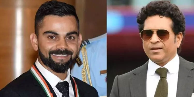 പിതാവിനും മകനുമൊപ്പവും കളിച്ച സചിന്‍റെ അപൂർവ നേട്ടത്തിലേക്ക് സൂപ്പർതാരം കോഹ്ലിയും…