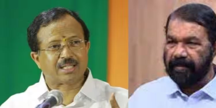 മുരളീധരൻ മുൻകൈയെടുത്ത് കൊണ്ടുവന്ന ഏതെങ്കിലും ഒരു പദ്ധതിയുടെ പേര് പറയാമോ? മന്ത്രി ശിവൻകുട്ടിയുടെ ചോദ്യം