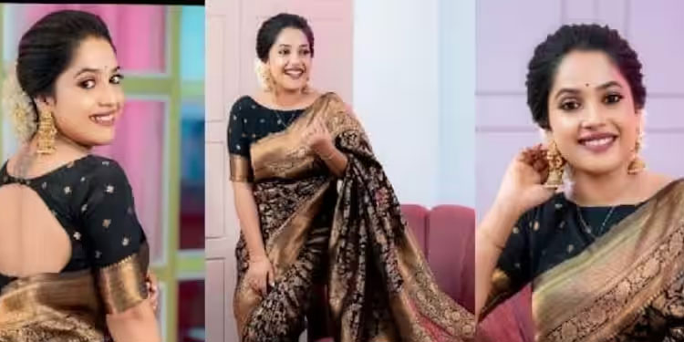 സാരിയില്‍ സുന്ദരിയായി ‘സുമിത്രയുടെ മകള്‍’; വൈറലായി അമൃതയുടെ ചിത്രങ്ങള്‍