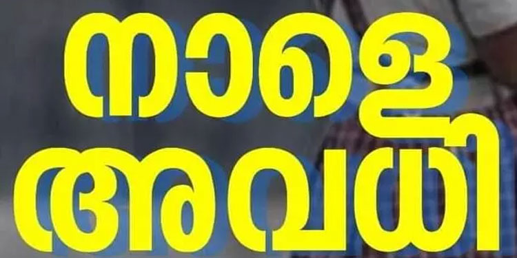 കോഴിക്കോട്, വയനാട്, കണ്ണൂർ ജില്ലകളിലെ വിദ്യാഭ്യാസ സ്ഥാപനങ്ങൾക്ക് നാളെ അവധി