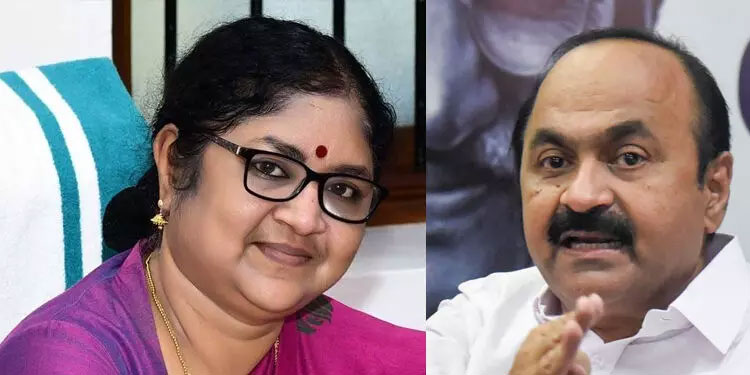 പ്രിൻസിപ്പൽ നിയമനത്തിലെ അനധികൃത ഇടപെടൽ: മന്ത്രി ആർ ബിന്ദു സ്ഥാനമൊഴിയണം -വി.ഡി. സതീശൻ
