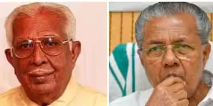‘കോൺ​ഗ്രസിന്റെ തലമുതിർന്ന നേതാക്കളിലൊരാളെയാണ് നഷ്ടമായത്’; അനുശോചിച്ച് മുഖ്യമന്ത്രി