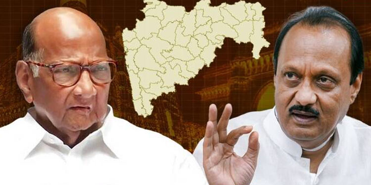 അജിത്തിന്റെ കൂടെ 35 എംഎല്‍എമാര്‍, ശരദ് പവാര്‍ പക്ഷത്ത് 13പേര്‍ ; മഹാരാഷ്ട്രയില്‍ ശക്തിപ്രകടനവുമായി എന്‍സിപി പക്ഷങ്ങള്‍