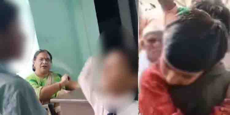 സ്‌നേഹത്തിന്റെ പാഠം; മുസാഫര്‍നഗറില്‍ മര്‍ദ്ദനമേറ്റ കുട്ടിയെ ആലിംഗനം ചെയ്ത് സഹപാഠി