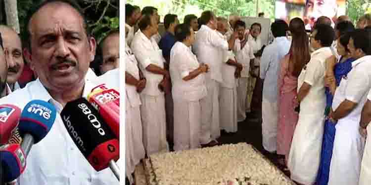 ഉമ്മൻചാണ്ടിയുടെ വിയോഗ വേദനയിൽ കവിതയെഴുതി ബെന്നി ബഹനാൻ; കല്ലറയ്ക്ക് മുമ്പിൽ പ്രകാശനം