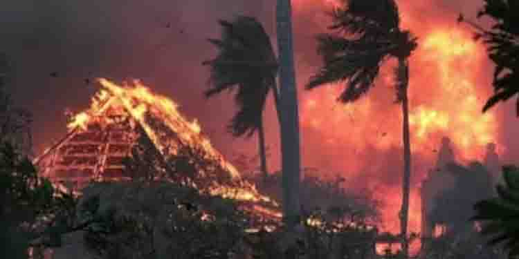 ഹവായ് ദ്വീപിലെ കാട്ടുതീ: മരണം 96, പൂർണമായി വെന്തെരിഞ്ഞ് ലഹൈൻ ന​ഗരം