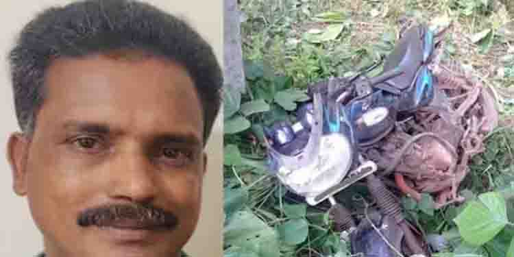 ബൈക്കിന് പിന്നില്‍ കാറിടിച്ച് യാത്രക്കാരൻ മരിച്ചു; നിര്‍ത്താതെ പോയ കാർ ഉപേക്ഷിച്ച നിലയിൽ കണ്ടെത്തി