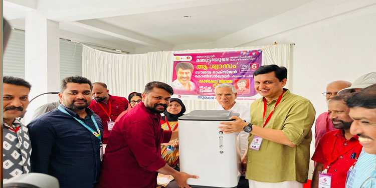 മമ്മൂട്ടിയുടെ ആ’ശ്വാസം’  ഇനി കോഴിക്കോടും ; പദ്ധതി നാടിന് സമർപ്പിച്ച് മന്ത്രി റിയാസ്