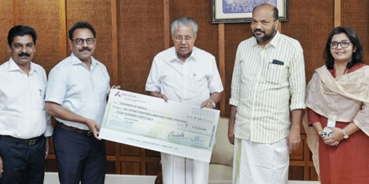 6 കോടി രൂപ ലാഭവിഹിതം സർക്കാരിന് കൈമാറി കെഎംഎംഎൽ