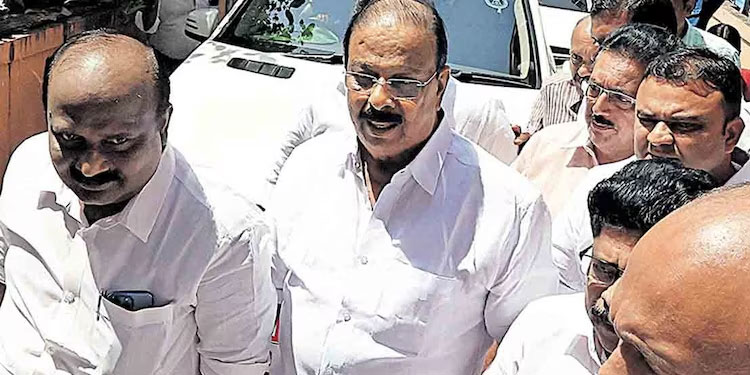 കെ.സുധാകരനെ ഇഡി ചോദ്യം ചെയ്തത് 9 മണിക്കൂർ; ഈ മാസം 30ന് വീണ്ടും ഹാജരാകണം