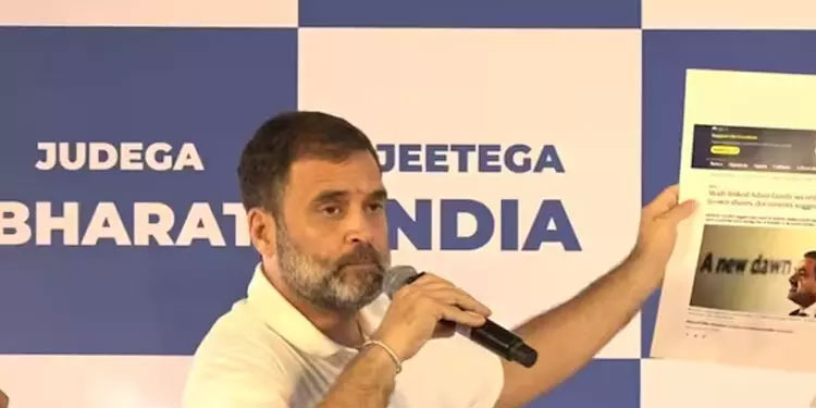 അദാനിക്കെതിരായ റിപ്പോർട്ടിൽ മോദിക്കെതിരെ ചോദ്യമുയർത്തി രാഹുൽ; സംയുക്ത പാർലമെന്‍ററി സമിതി അന്വേഷിക്കണം