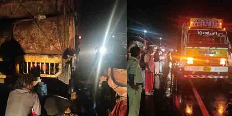 നിര്‍ത്തിയിട്ട ലോറിയില്‍ സ്‌കൂട്ടര്‍ ഇടിച്ചു; രണ്ടു യുവാക്കള്‍ മരിച്ചു