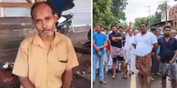മലപ്പുറത്ത് റോഡിലെ വെള്ളക്കെട്ടിൽ ഓട്ടോ മറിഞ്ഞ് ഡ്രൈവർ മരിച്ച സംഭവം; പ്രതിഷേധവുമായി നാട്ടുകാർ