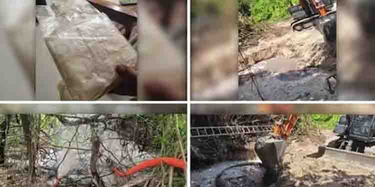 കടലില്‍ മുക്കിയ കപ്പലില്‍ നിന്ന് തീരത്തടിഞ്ഞ് ലഹരി; ആന്‍ഡമാനില്‍ നശിപ്പിച്ചത് 100 കോടിയുടെ മയക്കുമരുന്ന്