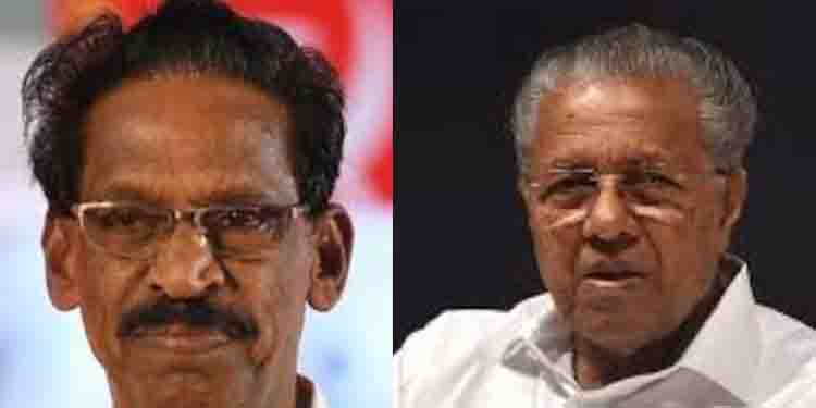 മുഖ്യമന്ത്രിയെ കണ്ട് എം.കെ കണ്ണൻ; കൂടിക്കാഴ്ച ഇഡിക്ക് മുന്നിൽ ഹാജരാകുന്നതിന് മുമ്പ്
