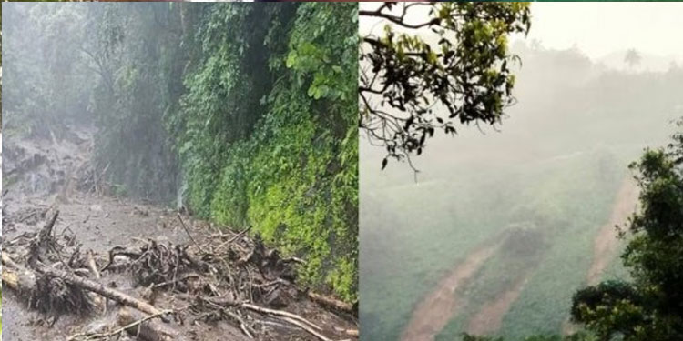 കോട്ടയം മലയോര മേഖലകളില്‍ കനത്ത മഴ; വെള്ളാനിയില്‍ ഉരുള്‍പൊട്ടല്‍