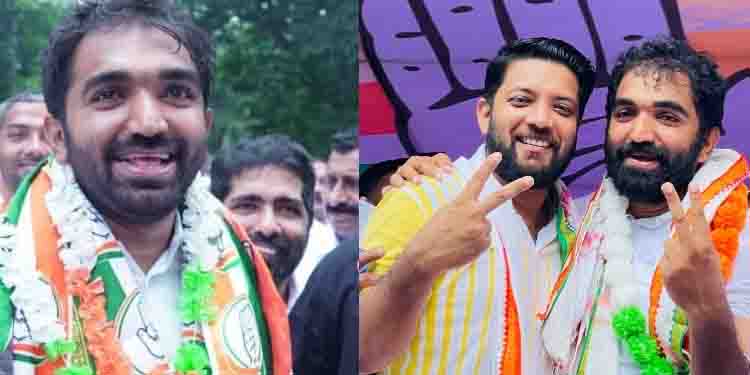 ചാണ്ടി ഉമ്മൻ എം എൽ എയ്ക്ക് അഭിവാദ്യങ്ങൾ; ഷാഫി പറമ്പിൽ