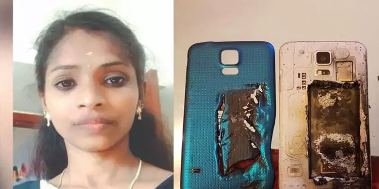 ചാർജ് ചെയ്യുന്നതിനിടെ മൊബൈൽ പൊട്ടിത്തെറിച്ച് യുവതിക്ക് ദാരുണാന്ത്യം