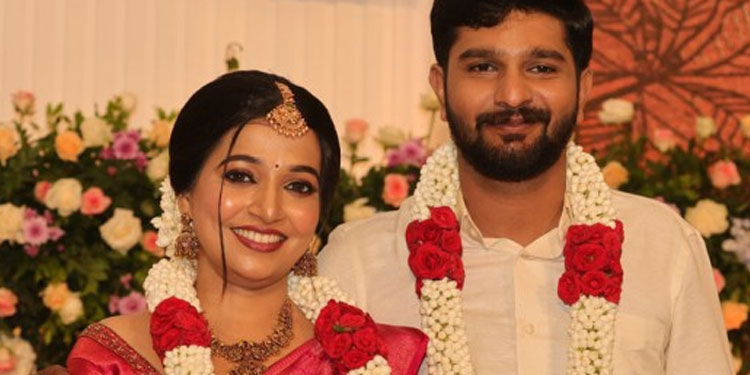 എ വിജയരാഘവന്റേയും മന്ത്രി ആർ ബിന്ദുവിന്റേയും മകൻ വിവാഹിതനായി