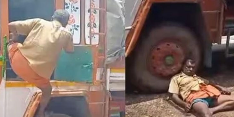 മദ്യപിച്ച് വാഹനമോടിക്കാന് ശ്രമം; വാഹനത്തില് നിന്നും വീണ ഡ്രൈവറെ പൊലീസില് ഏല്പ്പിച്ചു