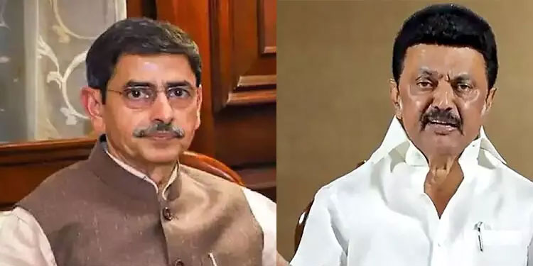 തമിഴ്നാട്ടിൽ തൊട്ടുകൂടായ്മയെന്ന് ഗവർണർ; സ്വന്തം ഭാവനയിൽ നിന്നും അദ്ദേഹം അനാവശ്യ ആരോപണങ്ങൾ ഉന്നയിക്കുകയാണെന്ന് ഡി.എം.കെ