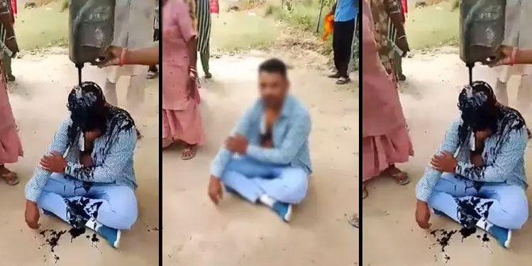 പ്രായപൂർത്തിയാകാത്ത പെൺകുട്ടിയെ പീഡിപ്പിച്ചെന്ന്; അധ്യാപകന് നേരെ കരി ഓയിലൊഴിച്ച് കുട്ടിയുടെ കുടുംബം