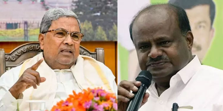 ‘പണ്ട് അധികാരത്തിനായി ബി.ജെ.പിയുടെ വാതിൽ മുട്ടിയപ്പോൾ അദ്ദേഹത്തിന്‍റെ സെക്യുലറിസം എവിടെയായിരുന്നു’; സഖ്യത്തെ വിമർശിച്ച സിദ്ധരാമയ്യയോട് ജെ.ഡി.എസ് നേതാവ്