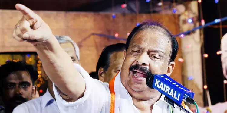 ബി.ജെ.പി സഖ്യകക്ഷിയായ ജെ.ഡി.എസിനെ പുറത്താക്കാത്തത് സി.പി.എമ്മിന്‍റെ സംഘ്പരിവാര്‍ മനസിന് തെളിവ് -കെ. സുധാകരന്‍