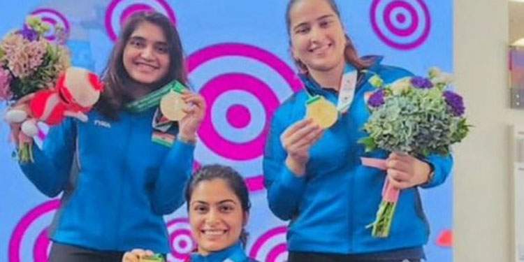 ഏഷ്യൻ ​ഗെയിംസിൽ ഇന്ത്യൻ കുതിപ്പ്; നാലാം സ്വർണം