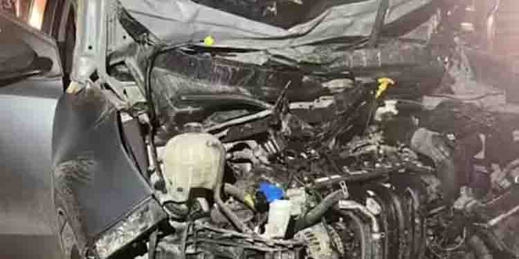 ഒട്ടകവുമായി കൂട്ടിയിടിച്ച് കാര്‍ മറിഞ്ഞ് അപകടം; ഒരാള്‍ മരിച്ചു