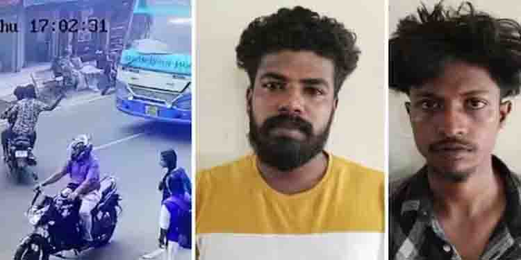 മദ്യലഹരിയിൽ ട്രാൻസ്പോർട്ട് ബസിന് നേരെ അക്രമം; വാളുകൊണ്ട് ചില്ല് തകർത്തു; പ്രതികൾ പിടിയിൽ