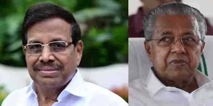 പി.വി. ഗംഗാധരന്റെ നിര്യാണത്തിൽ അനുശോചനം രേഖപ്പെടുത്തി മുഖ്യമന്ത്രി