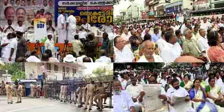 ഈ സമരം ഒരു തുടക്കം മാത്രം, ഇടതുപക്ഷത്തെ കൊണ്ട് തിരുത്തിക്കും,സെക്രട്ടേറിയറ്റ് വളഞ്ഞ് യുഡിഎഫ്
