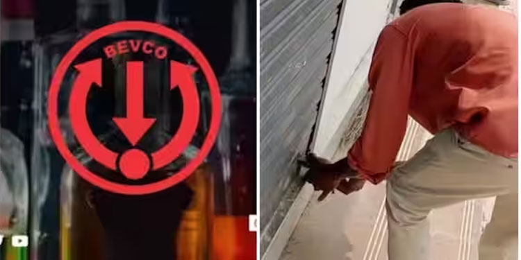 മാറ്റിസ്ഥാപിച്ച ബെവ്കോ ഔട്ട്‍ലെറ്റ് തുറന്നു, ലക്ഷം രൂപയുടെ കച്ചവടവും നടന്നു; സിപിഎം പ്രതിഷേധം, അടച്ചുപൂട്ടി
