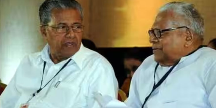 ഉജ്ജ്വല സമരങ്ങൾ, ജനകീയ നേതാവ്, കേരള ചരിത്രത്തോടൊപ്പം സഞ്ചരിച്ച ജീവിതം; വി എസിന് പിണറായിയുടെ പിറന്നാൾ ആശംസ