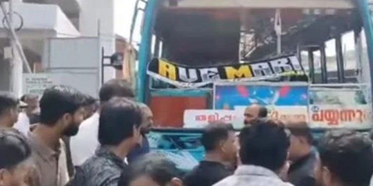 സ്വകാര്യബസ് സൈക്കിളില്‍ ഇടിച്ചു; വിദ്യാര്‍ഥിക്ക് ഗുരുതര പരിക്ക്