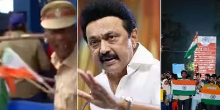 പാക് – അഫ്ഗാന്‍ മത്സരത്തിലേക്ക് ഇന്ത്യന്‍ പതാകയുമായി ആരാധകര്‍! ഗേറ്റില്‍ പൊലീസ് തടഞ്ഞു; വിവാദം, പ്രതിഷേധം