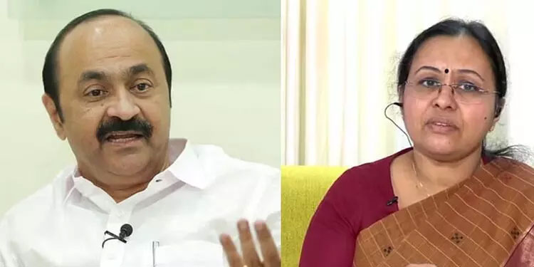 ആരോഗ്യ മന്ത്രി പ്രതിപക്ഷത്തിന് ക്ലാസെടുക്കാതെ ആരോപണങ്ങൾക്ക് മറുപടി പറയണമെന്ന് വി.ഡി സതീശൻ