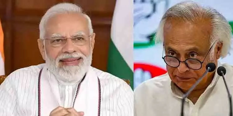 ‘മണിപ്പൂരിനെ കുറിച്ചോ ഉജ്ജയിനിനെ കുറിച്ചോ ഒന്നും മിണ്ടില്ല, പക്ഷേ നുണപ്രചരണം കൃത്യമായി ചെയ്യും’; മോദിക്കെതിരെ രൂക്ഷ വിമർശനവുമായി ജയറാം രമേശ്